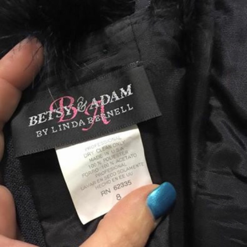 EUC Betsy & Adam Mermaid Style Gala Dress